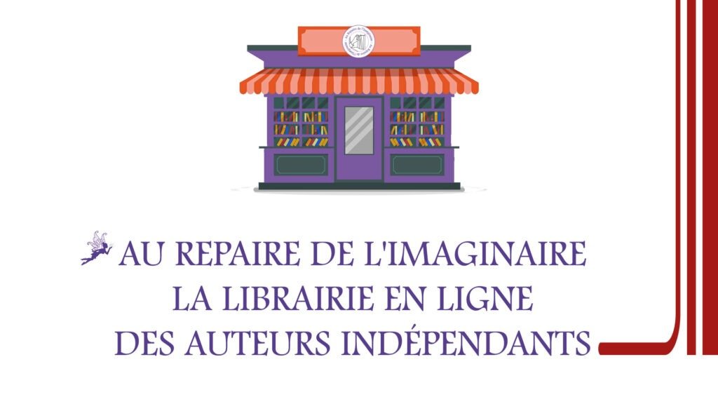 Bannière d'accueil de la librairie Au Repaire de l'Imaginaire