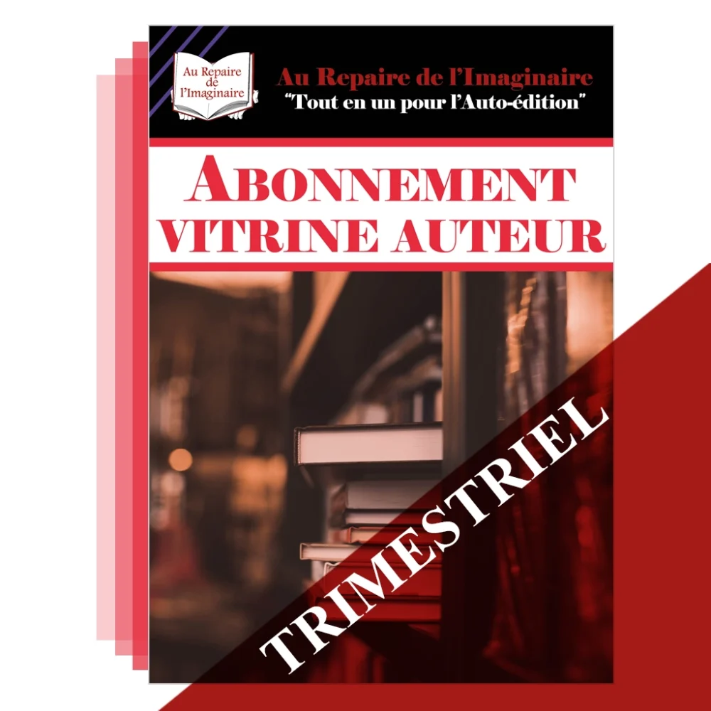 Abonnement trimestriel - Vitrine Auteur proposé par Au repaire de l'imaginaire - vosges