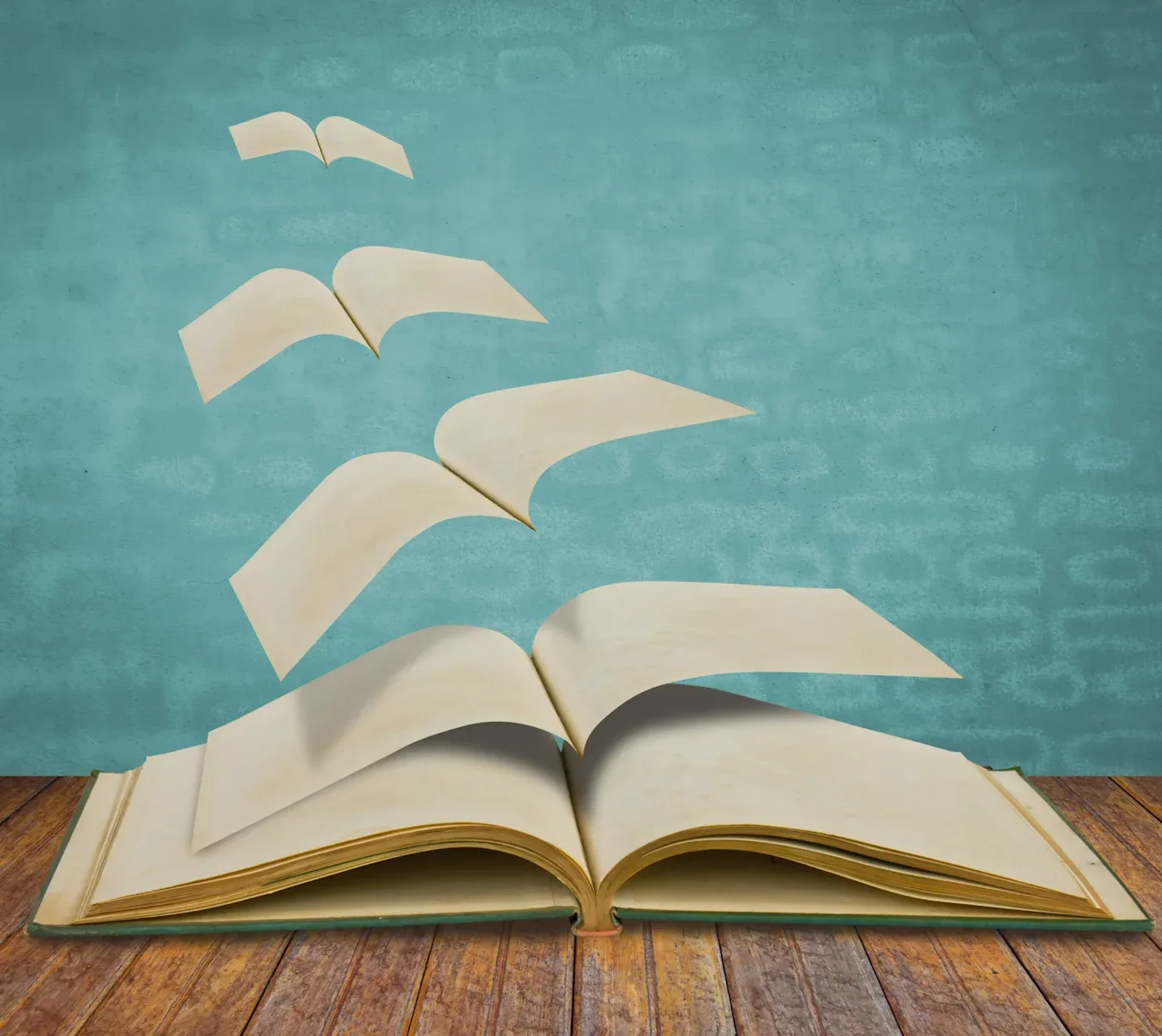 Librairie en ligne Au Repaire de l'Imaginaire.
Représentation d'un livre dont les pages s'envolent telles des oiseaux. Fond bleu. Avec la citation "« L'acte d'écrire peut ouvrir tant de portes, comme si un stylo n'était pas vraiment une plume mais une étrange variété de passe-partout. »
Stephen King"