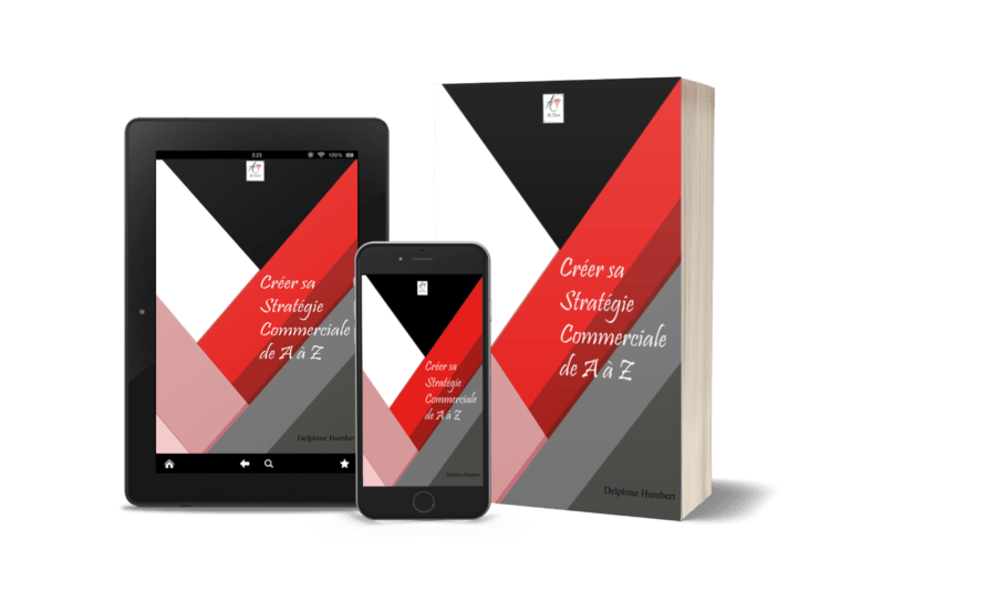 Image représentant le guide Créer sa Stratégie Commerciale de A à Z en version ebook et papier