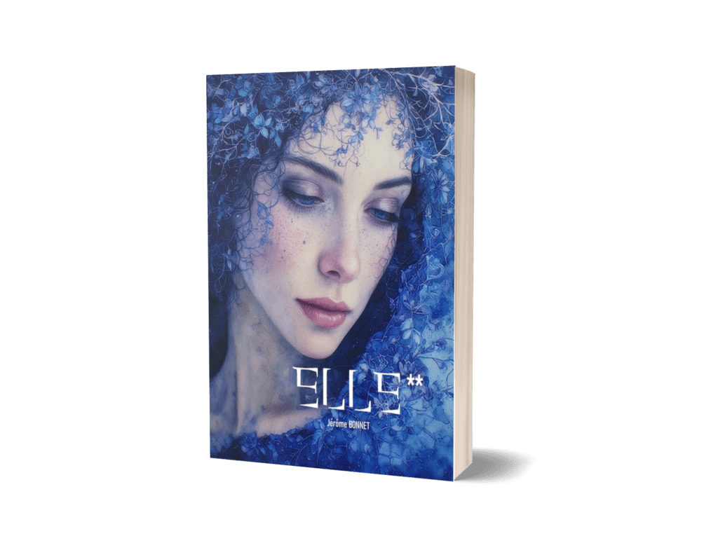 Mock up du livre Elle** de Jérôme Bonnet