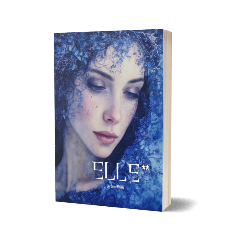 Mock up du livre Elle** de Jérôme Bonnet