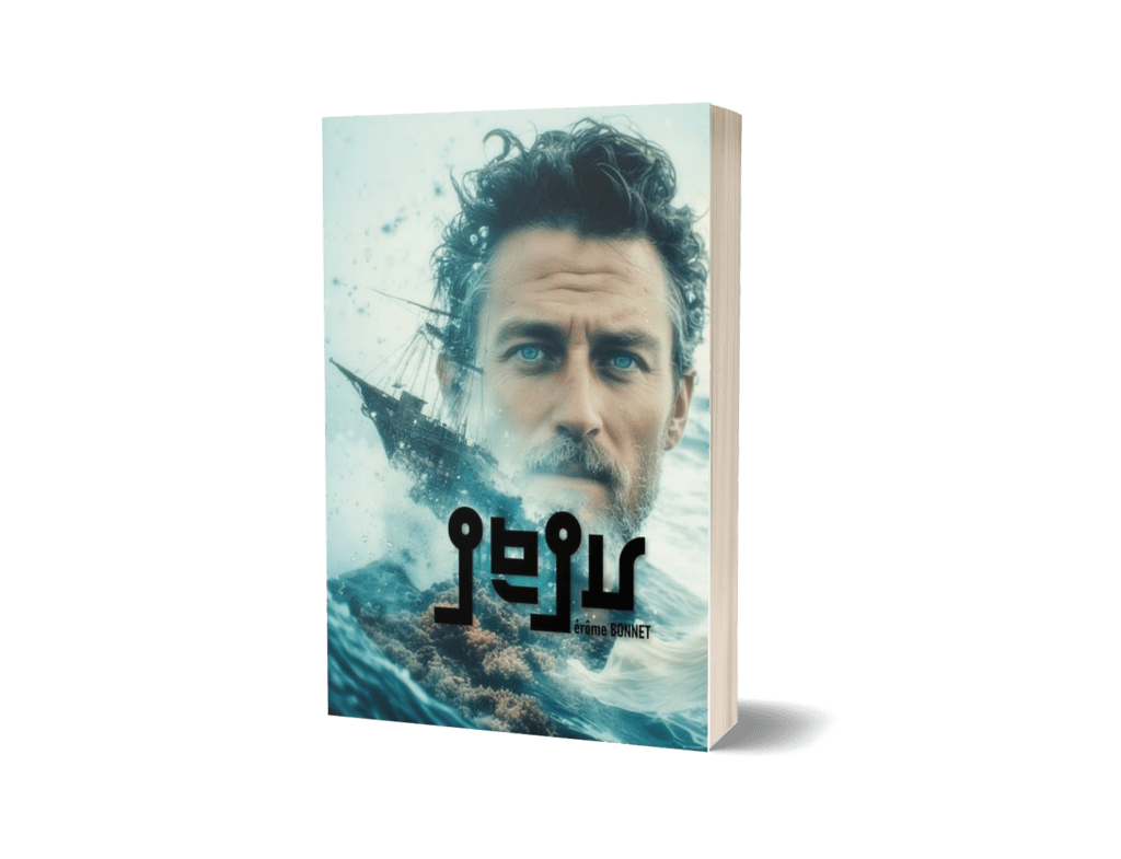Mock up du livre Jeju de l'auteur indépendant Jérôme Bonnet