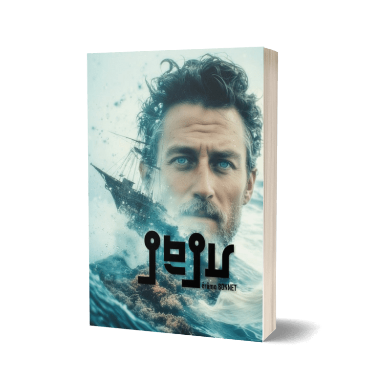 Mock up du livre Jeju de l'auteur indépendant Jérôme Bonnet