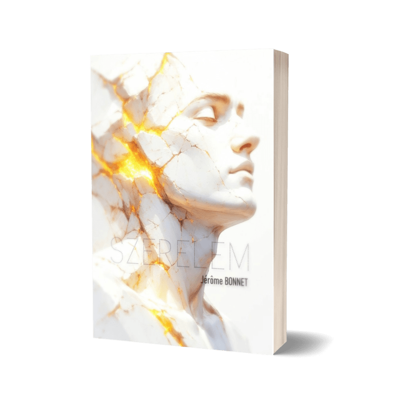 Mock up de l'essai philosophique Szerelem de Jérôme Bonnet
